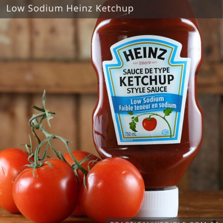 Low-sodium ketchup
